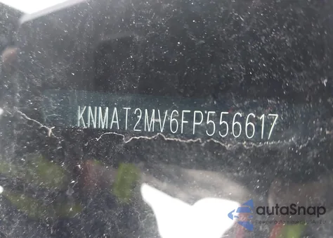 2015 Nissan Rogue Sv из США, поврежденный, VIN KNMAT2MV6FP556617